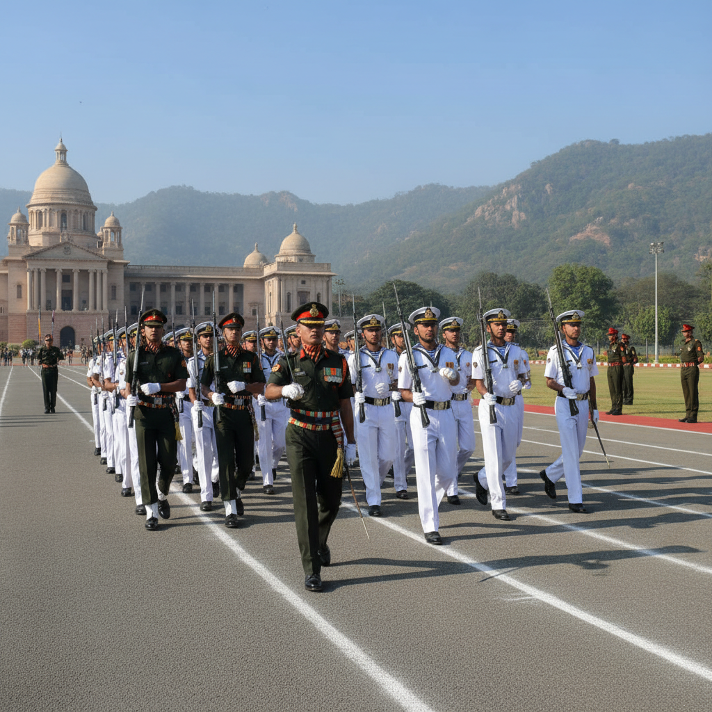 CDS 2026 officer cadets IMA Dehradun parade