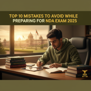 Top 10 Mistakes to Avoid While Preparing for NDA Exam 2025